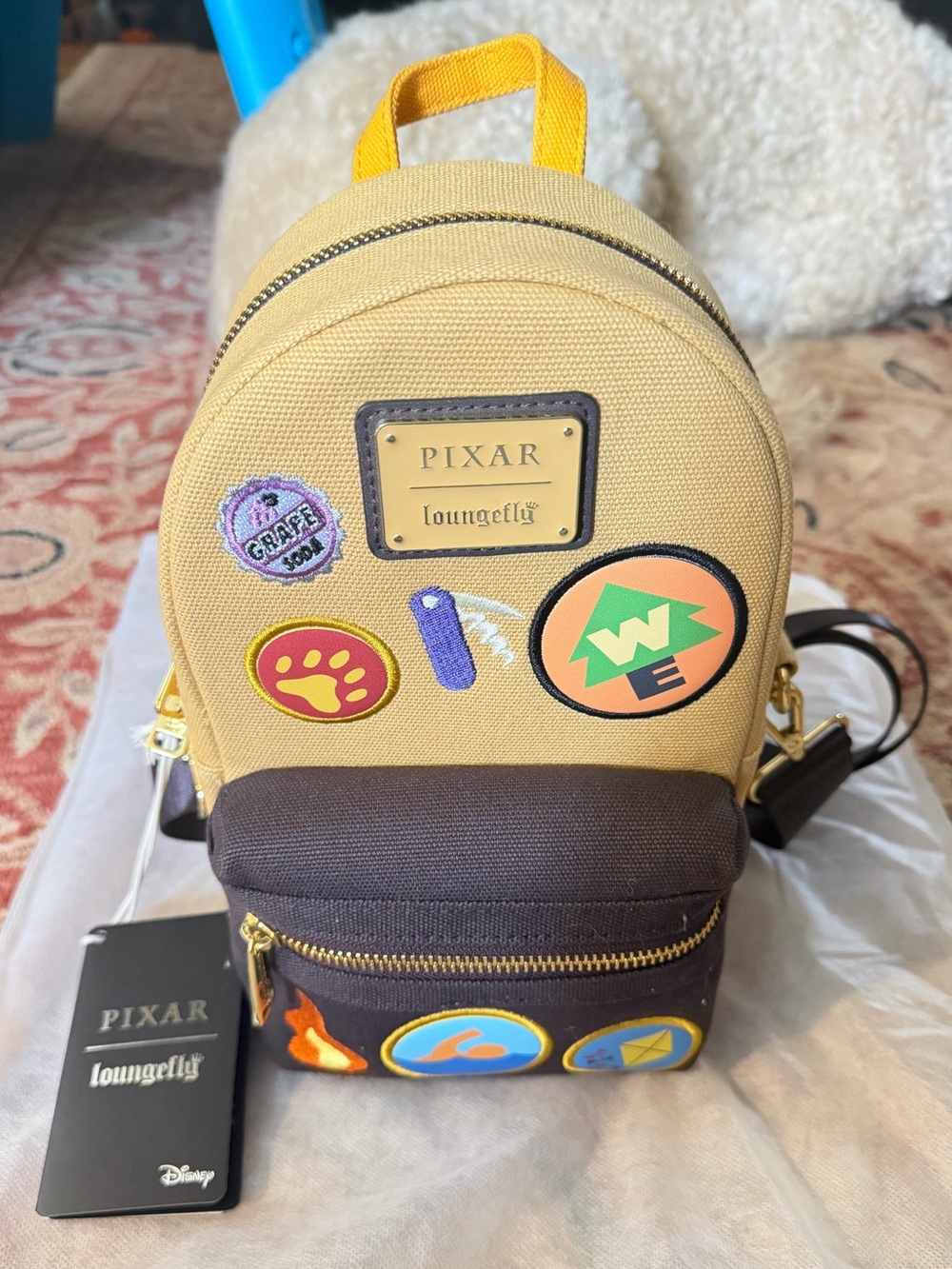 Loungefly Disney Pixar Up Wilderness Explorer Scout Mini Backpack